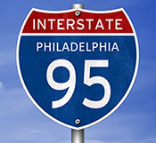Possession of a firearm on I-95 in Philadelphia could get you gun charges.